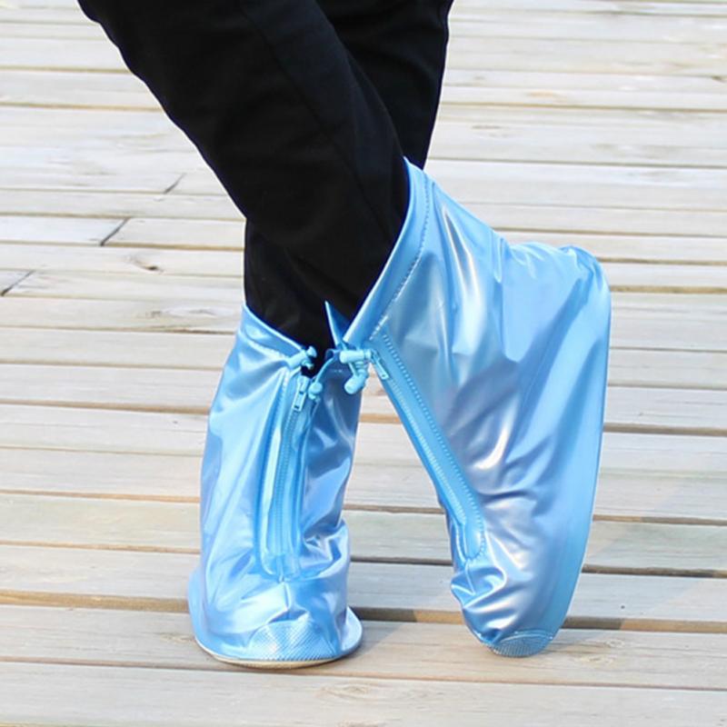 Men Women's Rain Waterproof Shoe Covers