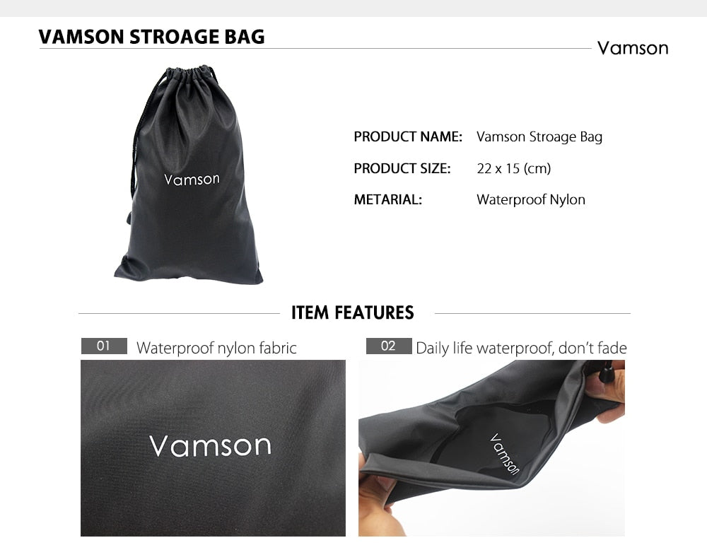 Vamson Action camera Accessories Set