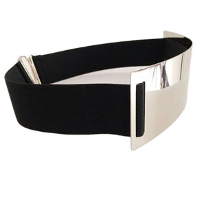 Hot Designer Belts for Woman Gold Silver Brand Belt Classy Elastic