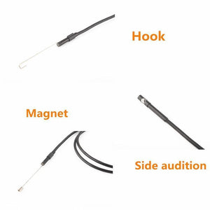 2M 1M 5.5mm 7mm Endoscope Camera Flexible IP67 Waterproof Inspection Borescope Camera for Android PC Notebook 6LEDs Adjustable