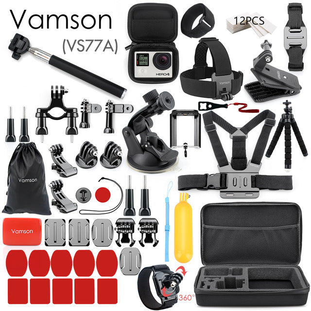 Vamson Action camera Accessories Set