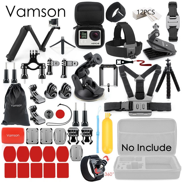 Vamson Action camera Accessories Set