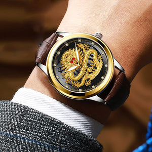 Mens Golden Dragon Watches